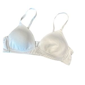 🟡 Maidenform White Bralette Size 36A